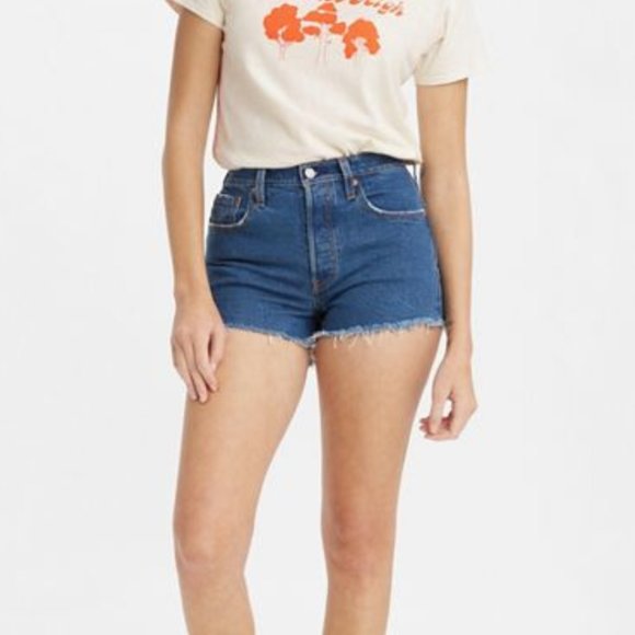 Levi's 501 High Rise Shorts - Picture 3 of 3